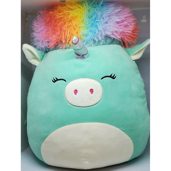 Kellytoy Squishmallow Squish Doos Kennedy the Unicorn Plush - Picture 1 of 6